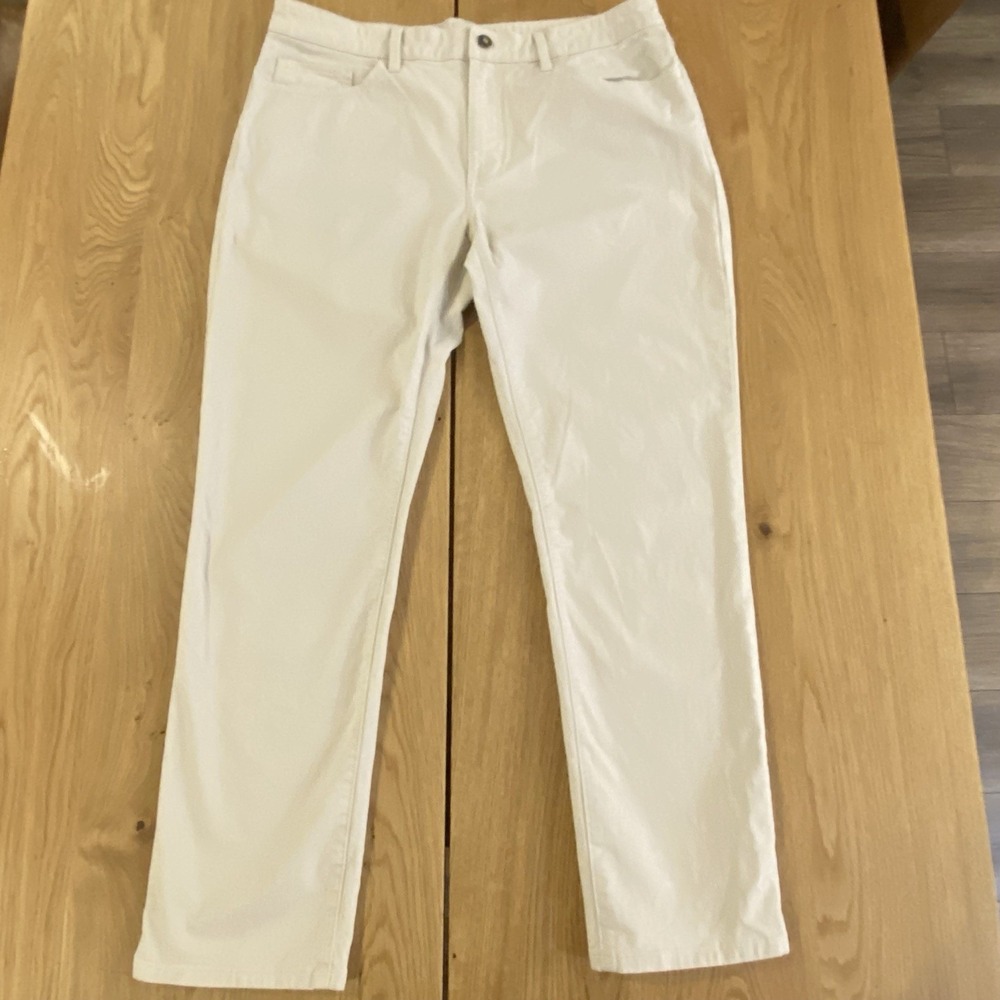 Flint & Tinder 365 Pants Men 36 Khaki Slim Straight Fit 5 Pocket Huckberry
